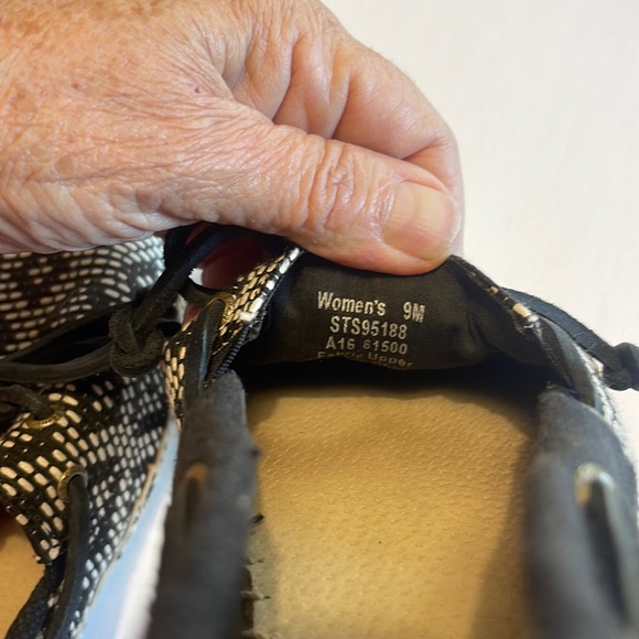 Women’s Sperry Canvas Flats Size 9 - Picture 4 of 5